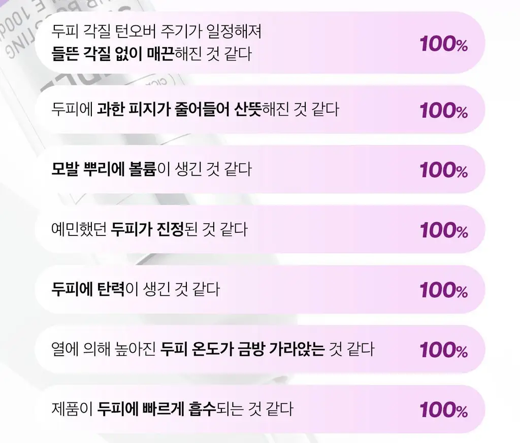 [뿌리볼륨/탈모관리] VT 리들샷 헤어 부스팅 앰플 100디엘 뿌리볼륨개선 단품 상세페이지 18